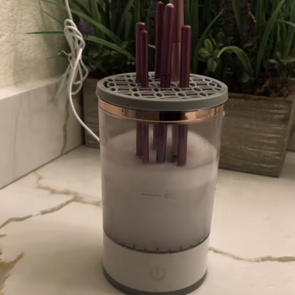 Glamora - Elektrisk sminkborstrengörare